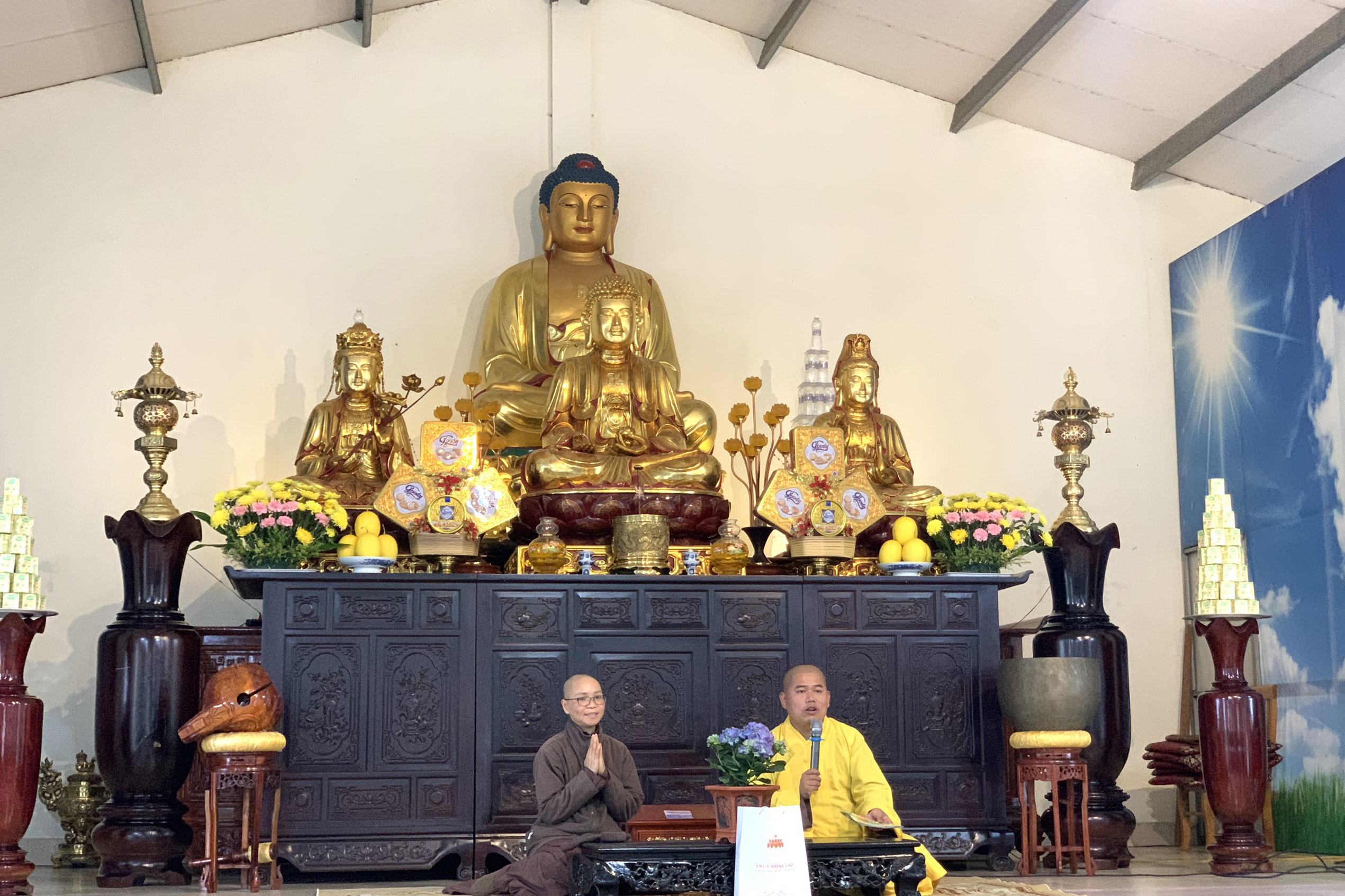 The 14th Lotus seed Sowing Retreat at Dong Cao Pagoda, Thanh Hoa