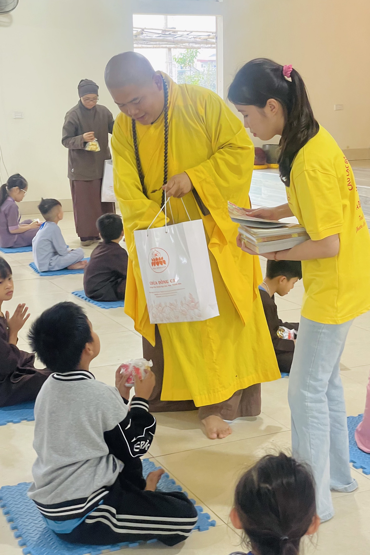 The 14th Lotus seed Sowing Retreat at Dong Cao Pagoda, Thanh Hoa