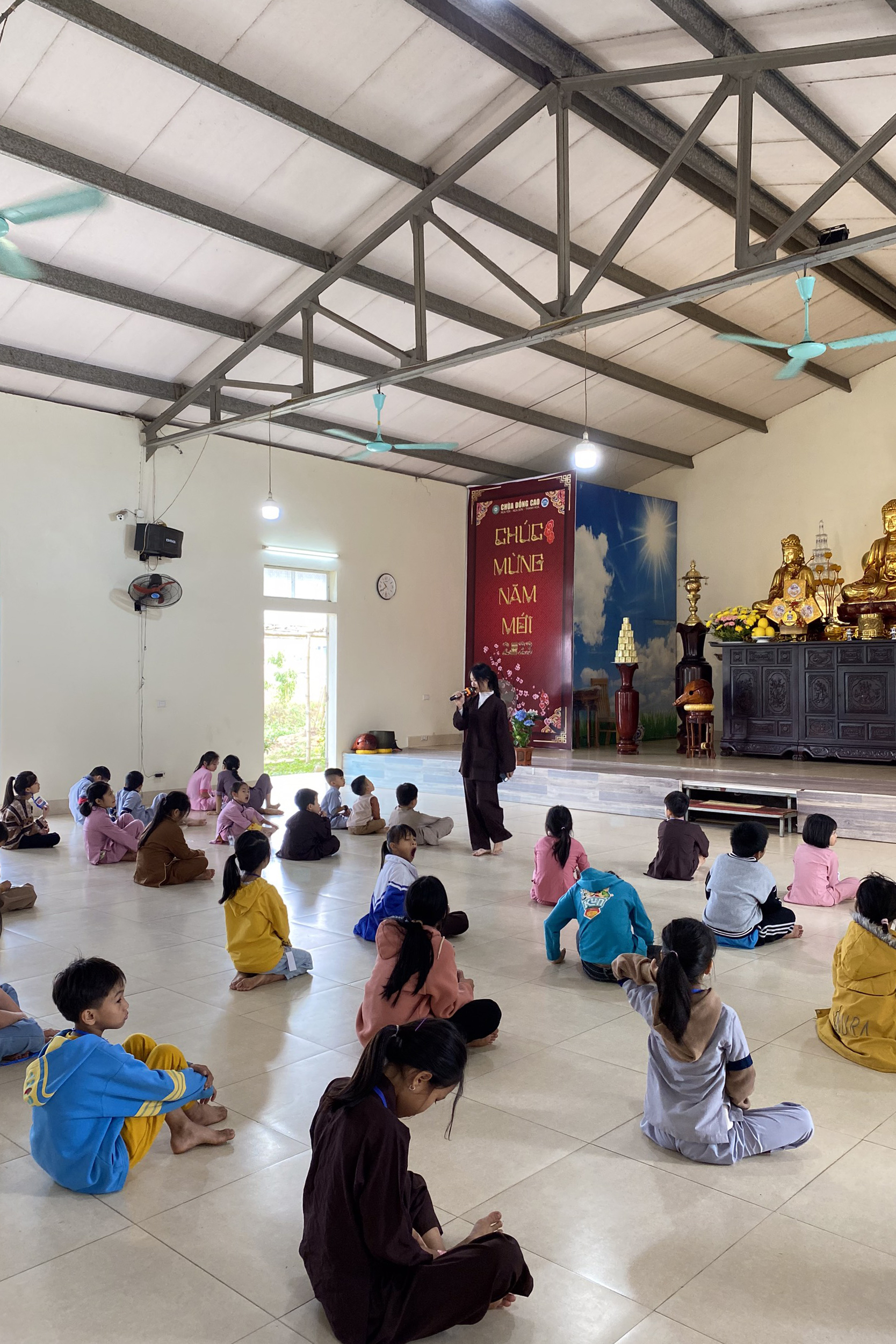 The 14th Lotus seed Sowing Retreat at Dong Cao Pagoda, Thanh Hoa