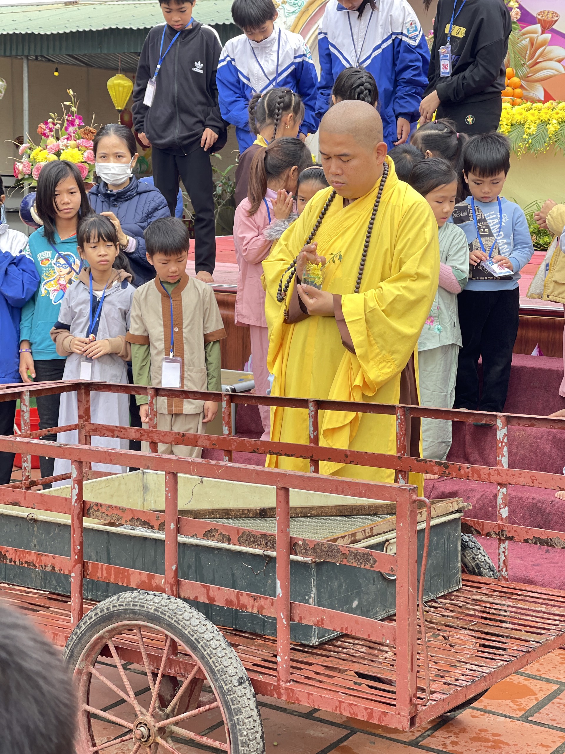 The 14th Lotus seed Sowing Retreat at Dong Cao Pagoda, Thanh Hoa