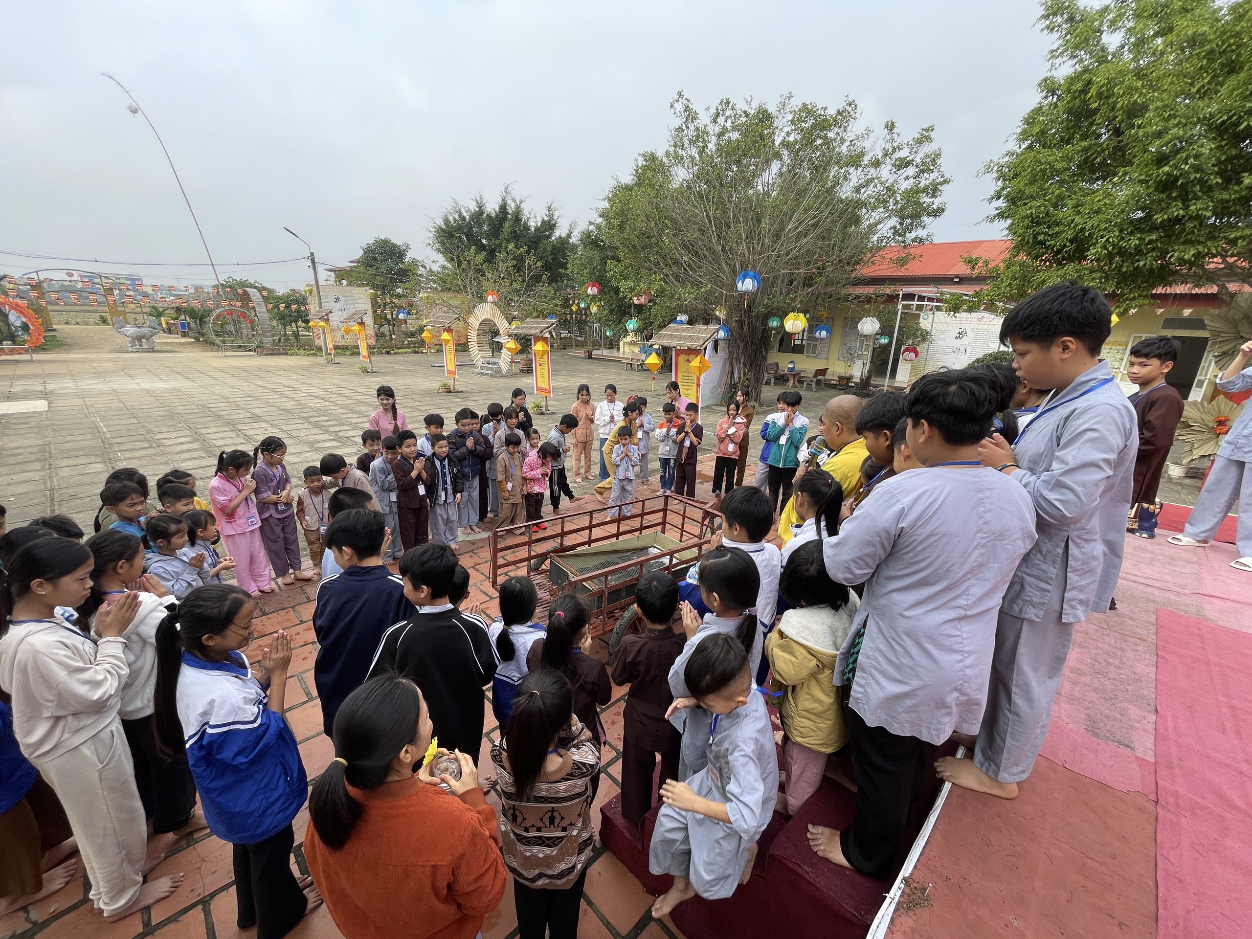 The 14th Lotus seed Sowing Retreat at Dong Cao Pagoda, Thanh Hoa