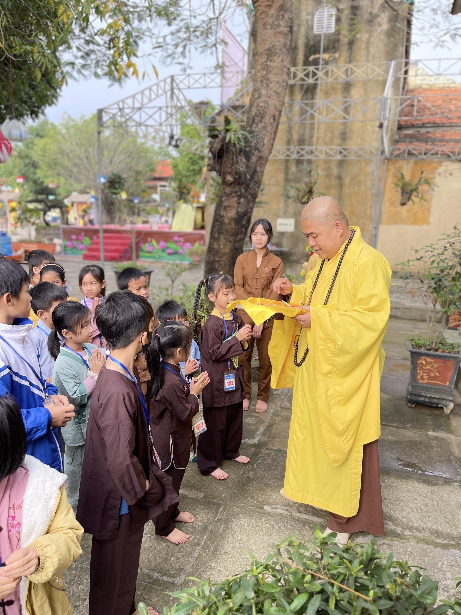 The 14th Lotus seed Sowing Retreat at Dong Cao Pagoda, Thanh Hoa