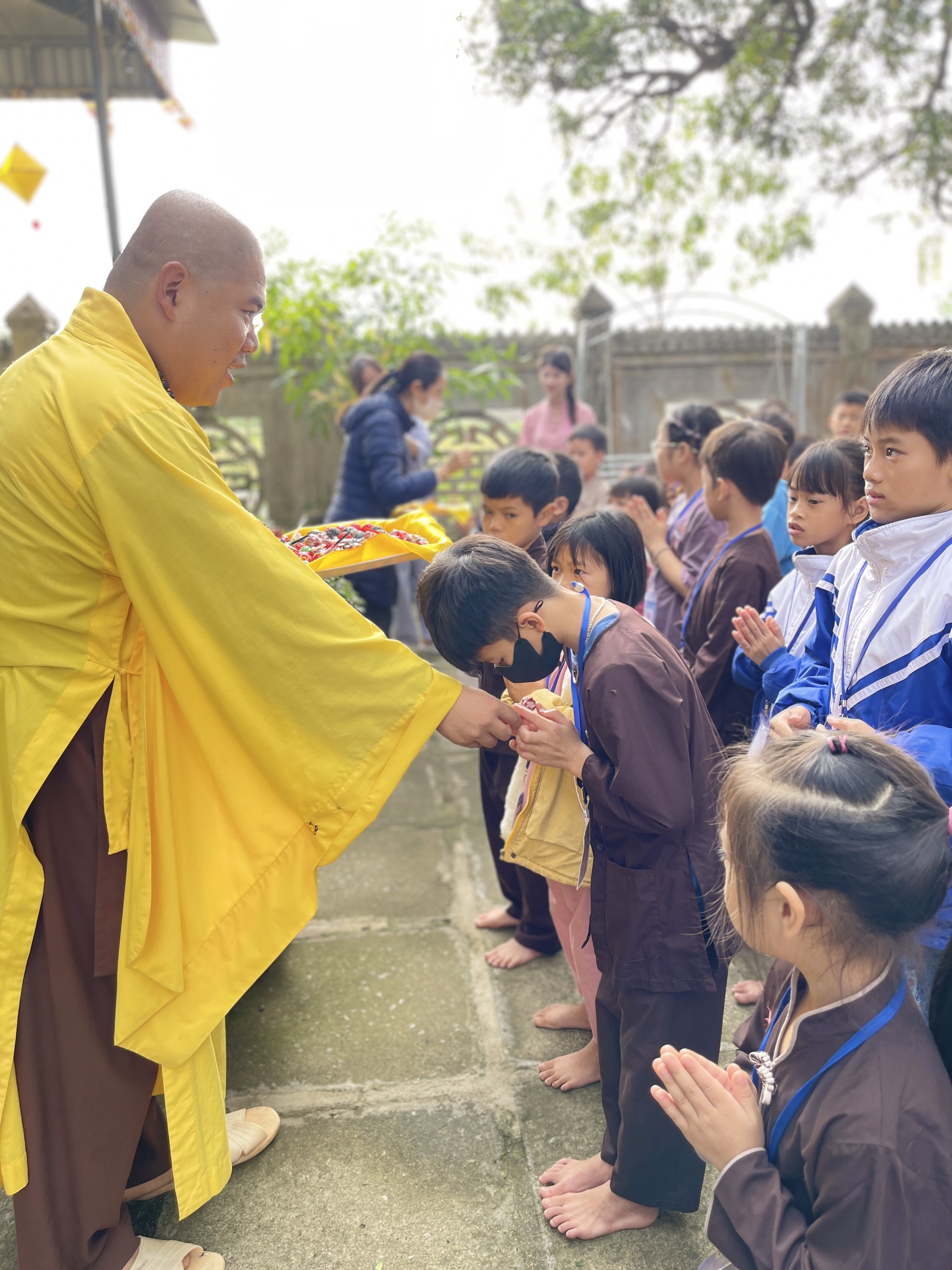 The 14th Lotus seed Sowing Retreat at Dong Cao Pagoda, Thanh Hoa