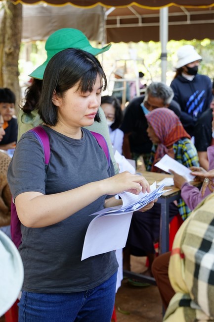 Program Spring of love in the border areas of Tam Phap Pagoda, Binh Phuoc