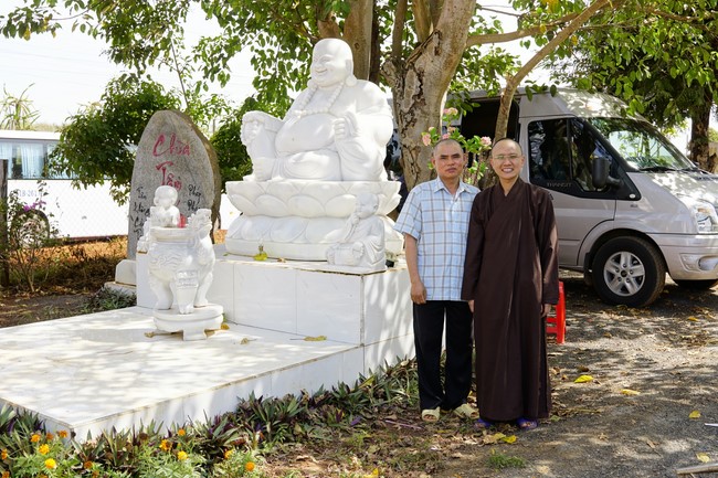 Program Spring of love in the border areas of Tam Phap Pagoda, Binh Phuoc