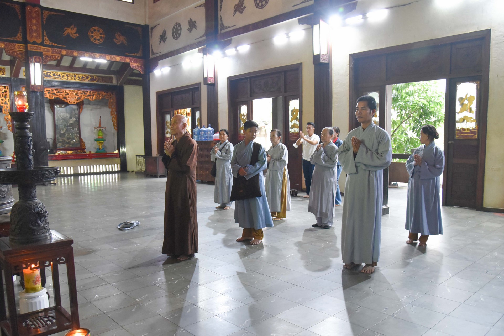 Viếng thăm các chùa ở Hóc Môn, Bình Chánh, TP. Hồ Chí Minh