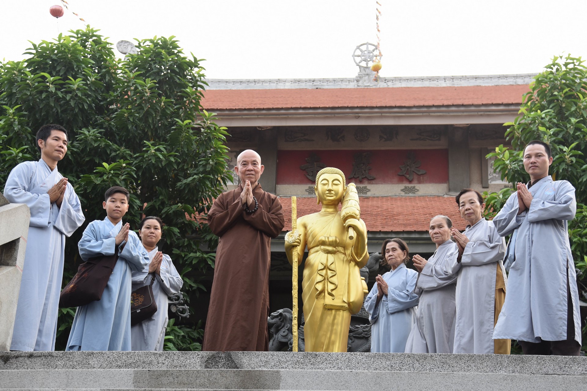 Viếng thăm các chùa ở Hóc Môn, Bình Chánh, TP. Hồ Chí Minh