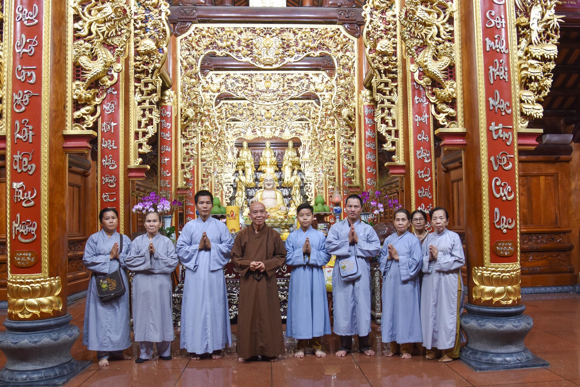 Viếng thăm các chùa ở Hóc Môn, Bình Chánh, TP. Hồ Chí Minh