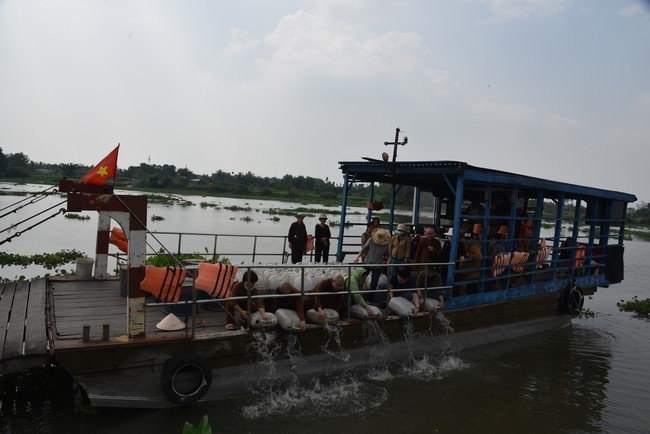 Release creatures and praying for peace to Toan Phat Logistics Co., Ltd and Trang Nguyen Co., Ltd by the Charity Board