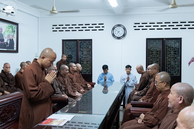 The Ordination Ceremony on Nov. 20th, Year of the Cat