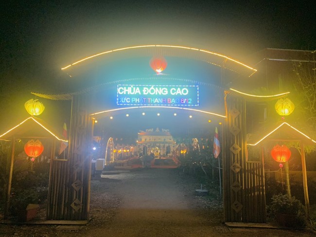 Chùa Đống Cao – Thanh Hóa: Kỷ niệm ngày Bồ Tát Tất Đạt Đa thành đạo