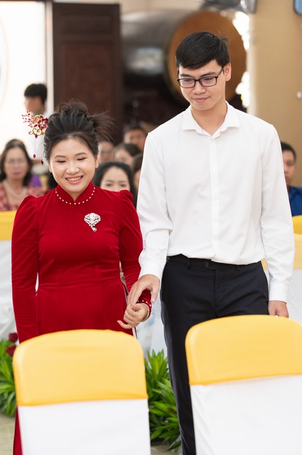 Wedding Ceremony at the pagoda
