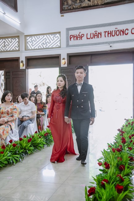 Wedding Ceremony at the pagoda