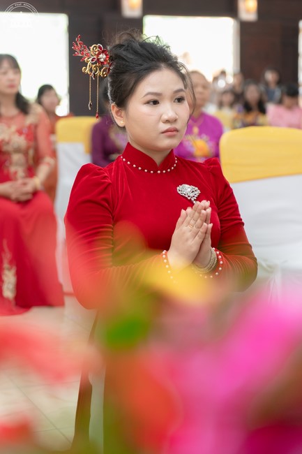 Wedding Ceremony at the pagoda