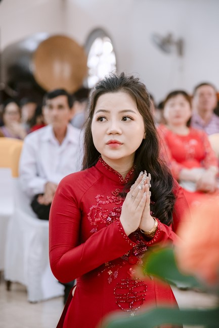 Wedding Ceremony at the pagoda