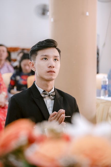 Wedding Ceremony at the pagoda