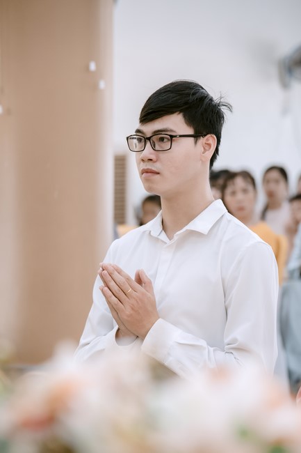 Wedding Ceremony at the pagoda