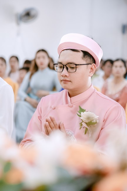 Wedding Ceremony at the pagoda