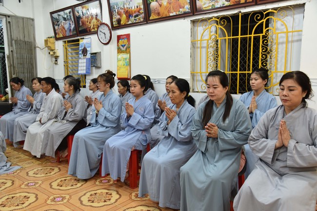 The 6th gratitude Ceremony and One-Day Practice at Minh Chat ashram in Can Tho