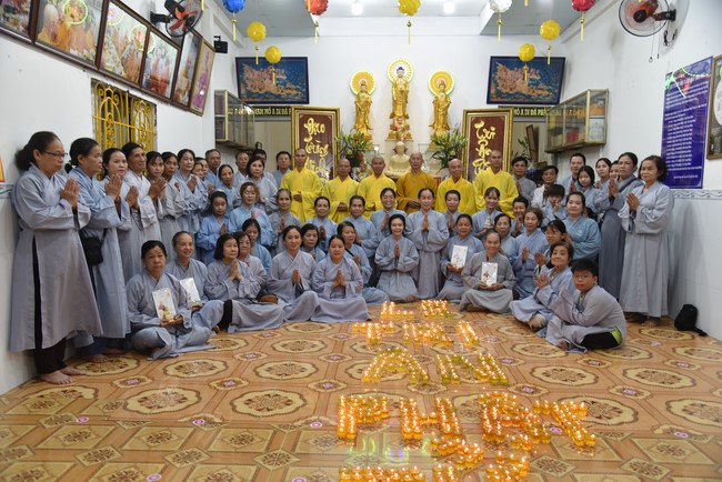 The 6th gratitude Ceremony and One-Day Practice at Minh Chat ashram in Can Tho