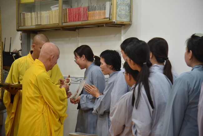 The 6th gratitude Ceremony and One-Day Practice at Minh Chat ashram in Can Tho
