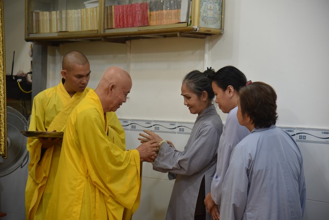 The 6th gratitude Ceremony and One-Day Practice at Minh Chat ashram in Can Tho