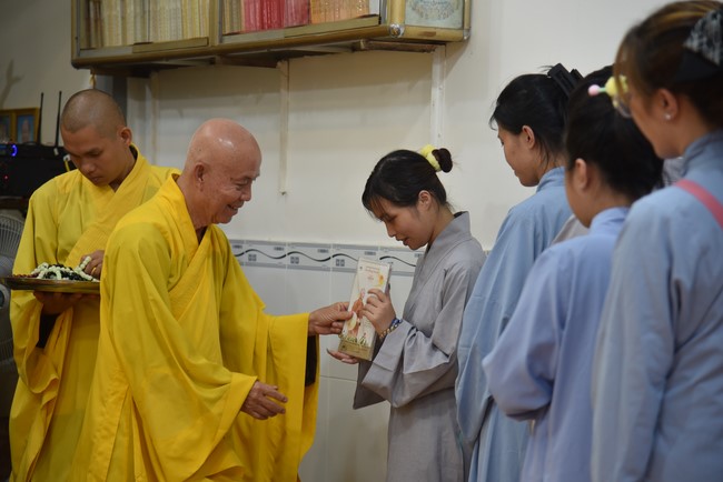 The 6th gratitude Ceremony and One-Day Practice at Minh Chat ashram in Can Tho