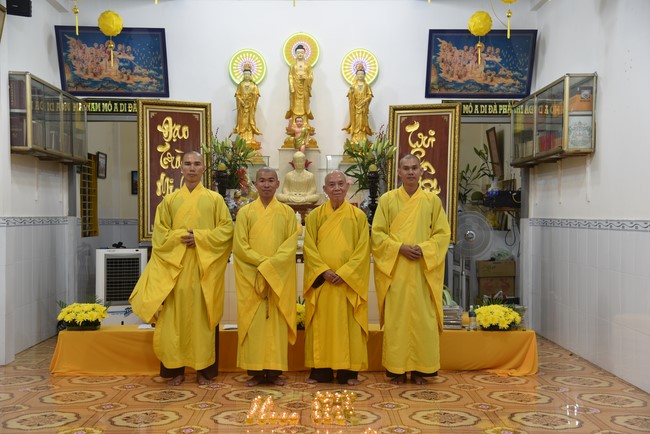 The 6th gratitude Ceremony and One-Day Practice at Minh Chat ashram in Can Tho