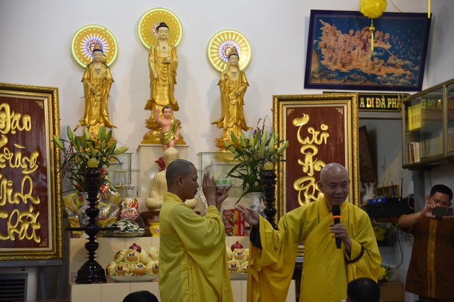 The 6th gratitude Ceremony and One-Day Practice at Minh Chat ashram in Can Tho