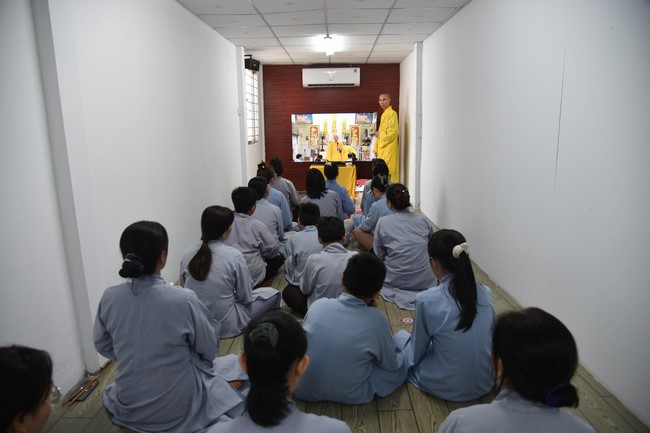 The 6th gratitude Ceremony and One-Day Practice at Minh Chat ashram in Can Tho