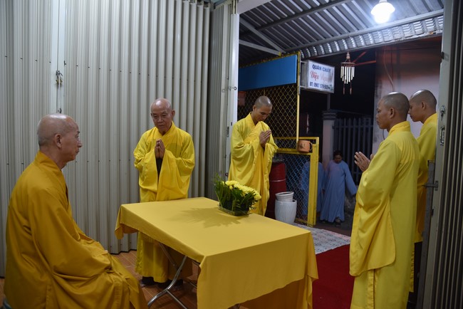 The 6th gratitude Ceremony and One-Day Practice at Minh Chat ashram in Can Tho