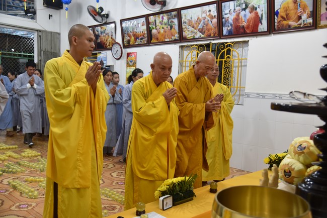 The 6th gratitude Ceremony and One-Day Practice at Minh Chat ashram in Can Tho