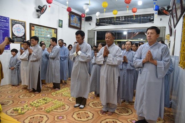 The 6th gratitude Ceremony and One-Day Practice at Minh Chat ashram in Can Tho