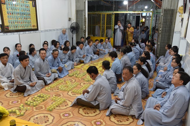 The 6th gratitude Ceremony and One-Day Practice at Minh Chat ashram in Can Tho