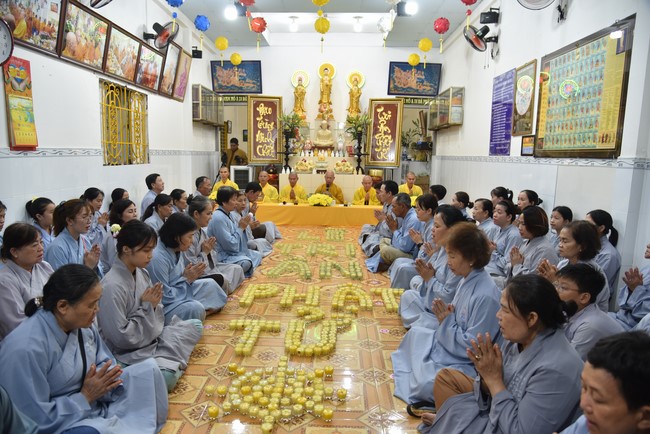 The 6th gratitude Ceremony and One-Day Practice at Minh Chat ashram in Can Tho