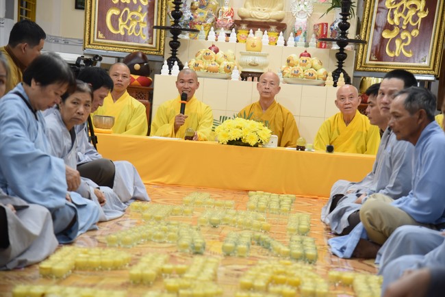 The 6th gratitude Ceremony and One-Day Practice at Minh Chat ashram in Can Tho