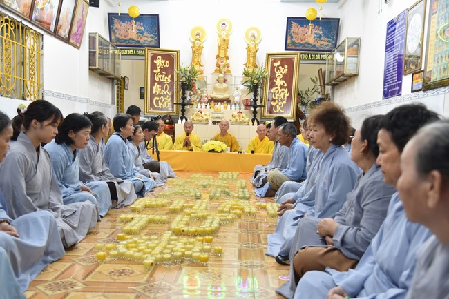 The 6th gratitude Ceremony and One-Day Practice at Minh Chat ashram in Can Tho