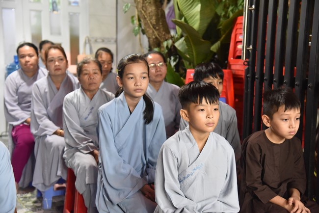 The 6th gratitude Ceremony and One-Day Practice at Minh Chat ashram in Can Tho