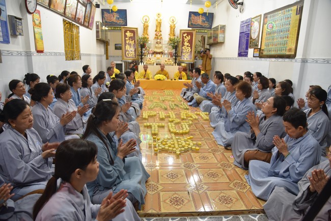 The 6th gratitude Ceremony and One-Day Practice at Minh Chat ashram in Can Tho