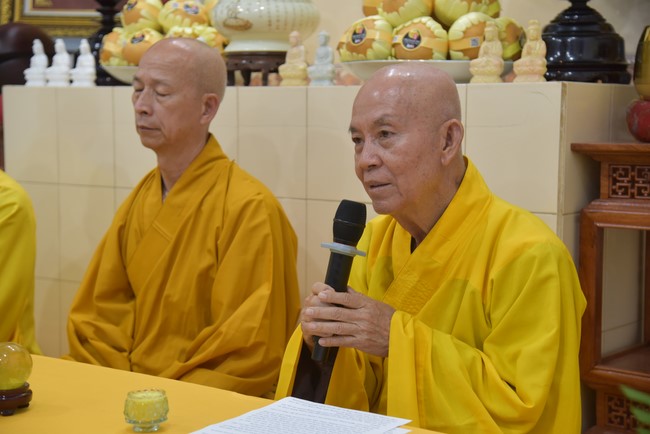 The 6th gratitude Ceremony and One-Day Practice at Minh Chat ashram in Can Tho