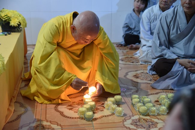 The 6th gratitude Ceremony and One-Day Practice at Minh Chat ashram in Can Tho