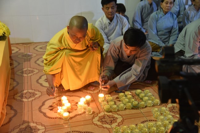 The 6th gratitude Ceremony and One-Day Practice at Minh Chat ashram in Can Tho