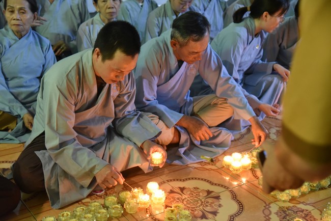 The 6th gratitude Ceremony and One-Day Practice at Minh Chat ashram in Can Tho