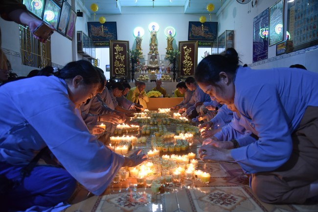 The 6th gratitude Ceremony and One-Day Practice at Minh Chat ashram in Can Tho