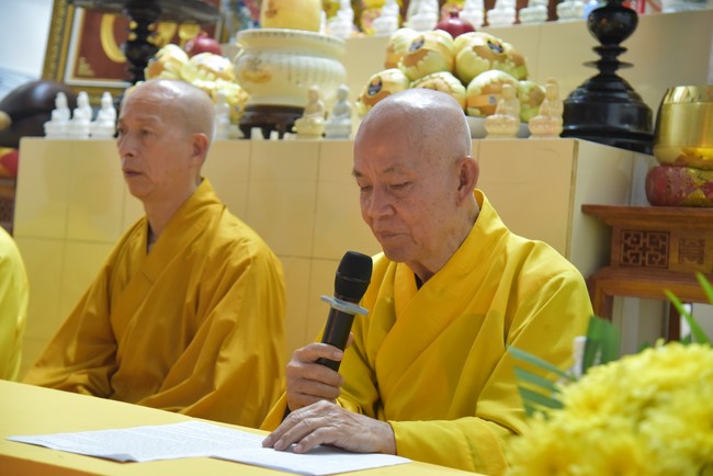 The 6th gratitude Ceremony and One-Day Practice at Minh Chat ashram in Can Tho