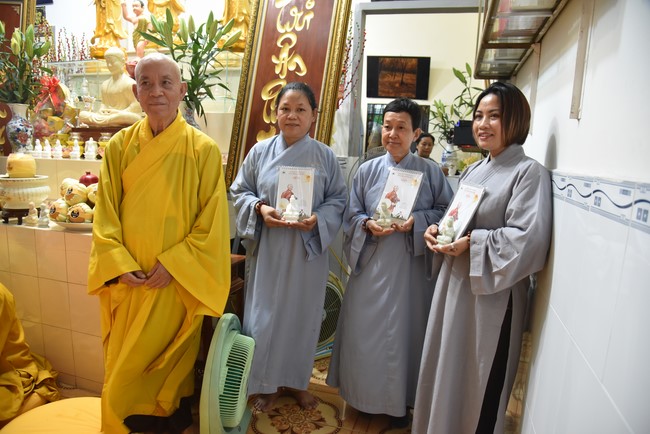 The 6th gratitude Ceremony and One-Day Practice at Minh Chat ashram in Can Tho