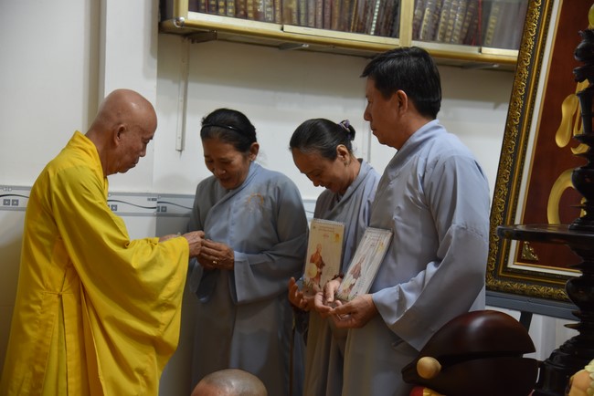 The 6th gratitude Ceremony and One-Day Practice at Minh Chat ashram in Can Tho