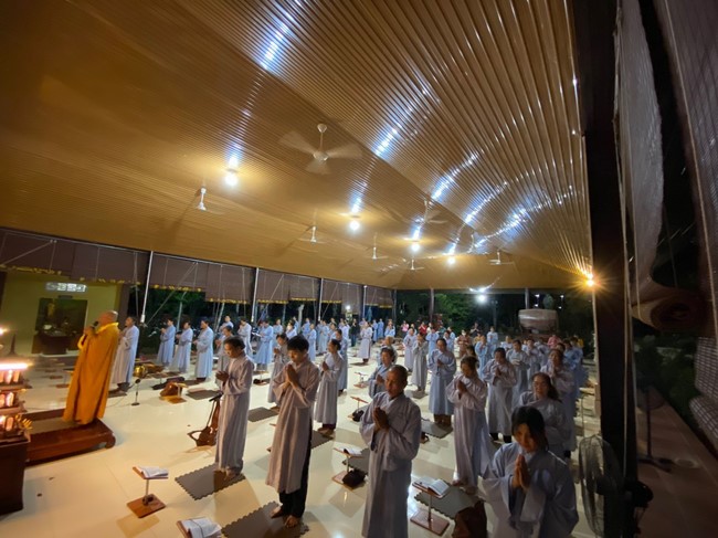 Repentant ceremony at Suoi Phap Pagoda