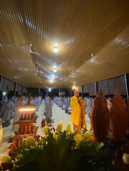 Repentant ceremony at Suoi Phap Pagoda