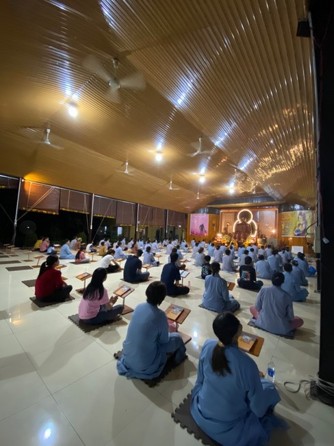 Repentant ceremony at Suoi Phap Pagoda
